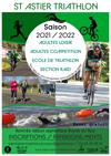 Affiche adulte triathlon